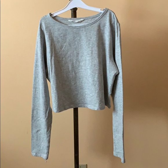 Bluenotes Grey Crop Top - Picture 1 of 5